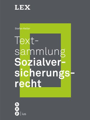 cover image of Textsammlung Sozialversicherungsrecht